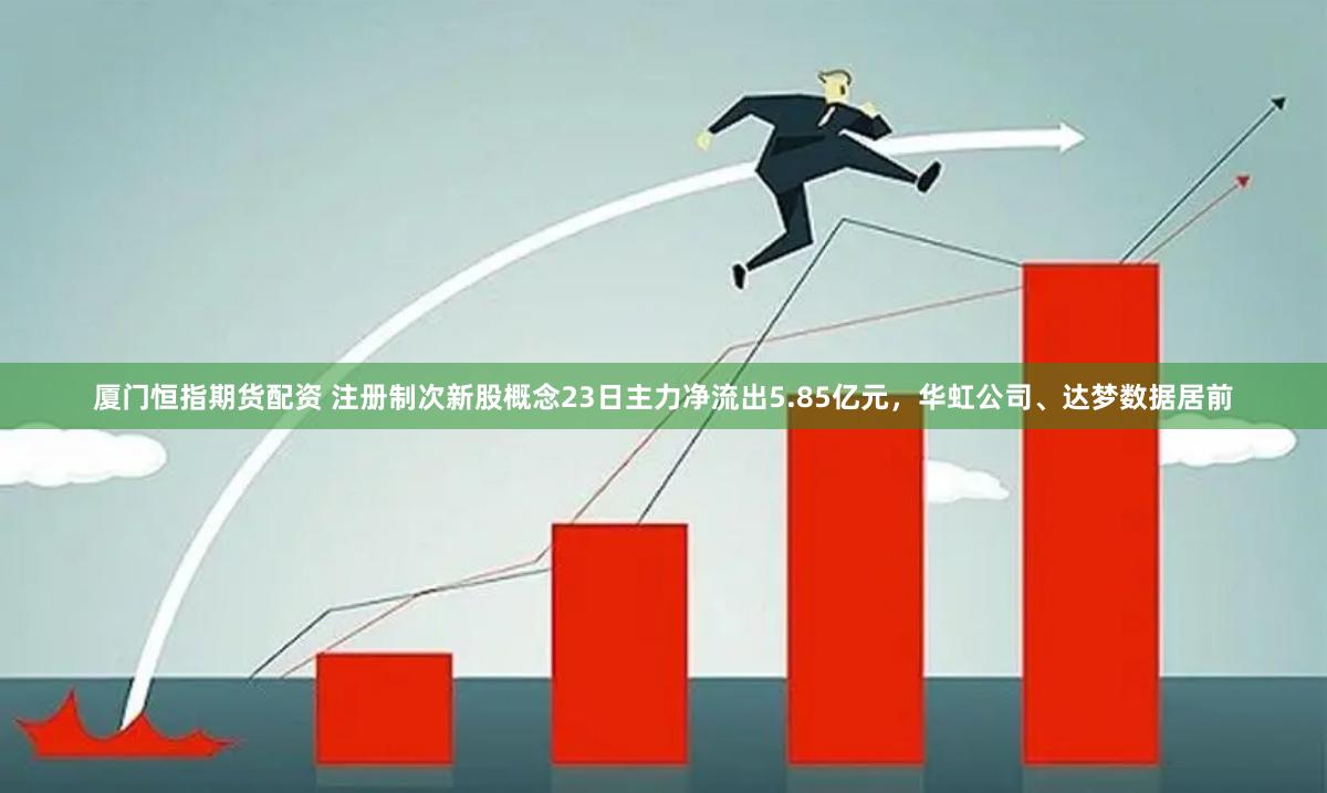厦门恒指期货配资 注册制次新股概念23日主力净流出5.85亿元，华虹公司、达梦数据居前